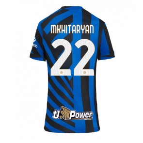 Billiga Inter Milan Henrikh Mkhitaryan #22 Hemmatröja Dam 2024-25 Kortärmad